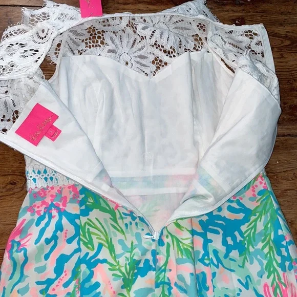 NWT Lilly Pulitzer Sharice Stretch Shift Dress - Picture 11 of 13
